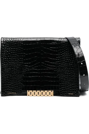 Victoria Beckham Jumbo Chain leather clutch bag
