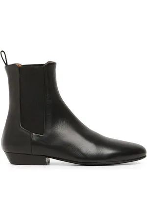 MARSÈLL Almond-toe leather Chelsea Boots