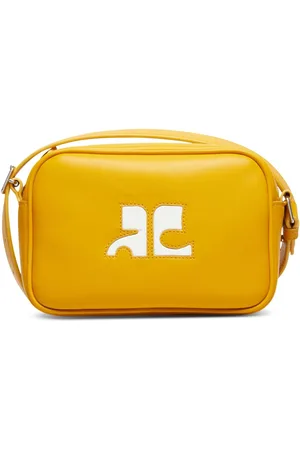 Courrèges Reedition leather camera bag