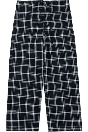 Marni Checked straight-leg trousers