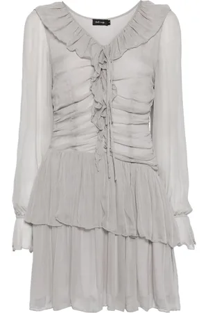 tout a coup Ruffle-detailing mini dress