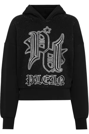 Philipp Plein Gothic Plein rhinestone-embellished hoodie