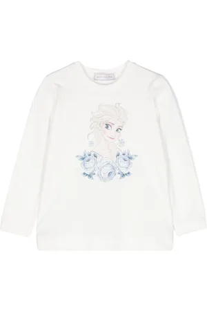 MONNALISA X Disney crystal-embellished T-shirt