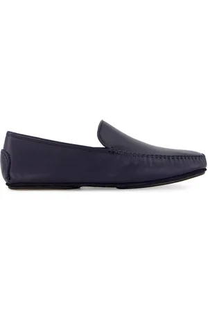 Manolo Blahnik Mayfair leather loafers