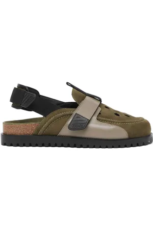 VERSACE Suede mules