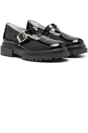 MONNALISA Patent-leather ballerina shoes