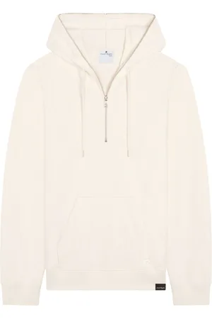 Courrèges Zipped fleece hoodie