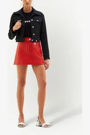 Courrèges A-line mini skirt