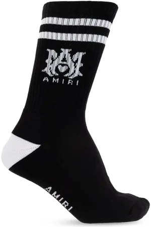 AMIRI Striped jacquard socks