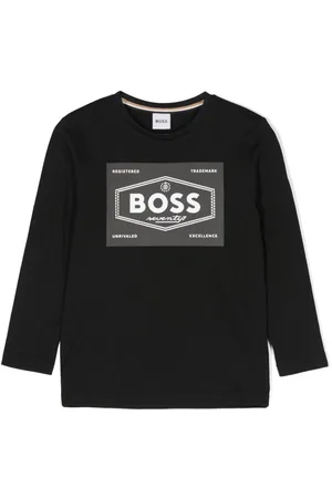 HUGO BOSS Logo-print cotton T-shirt