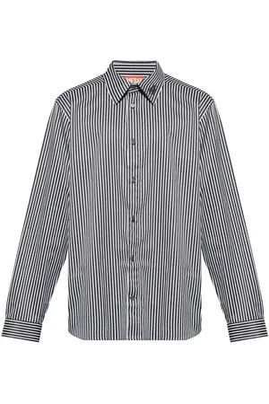 Diesel S-Turner-Stripe-D striped cotton shirt