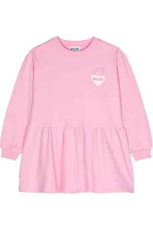 Moschino Logo-print jersey dress