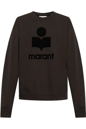 Isabel Marant Mikoy flocked-logo sweatshirt