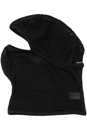 Supreme Logo-tag mesh balaclava