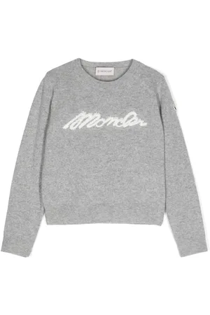 Moncler Logo-embroidered virgin wool jumper
