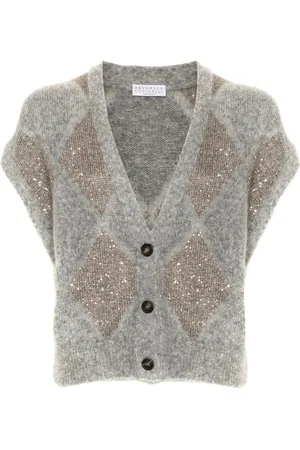 Brunello Cucinelli Sequin-embellished cardigan
