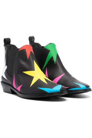 Stella McCartney Slip-on star-print ankle boots