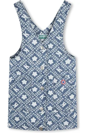 Kenzo Logo-print denim dress