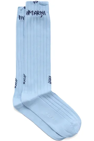 Marni Logo-jacquard ribbed socks