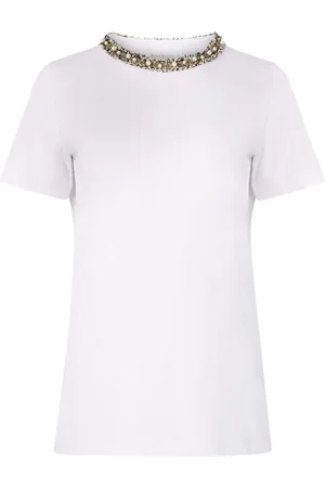 Nina Ricci Beaded detailing t-shirt