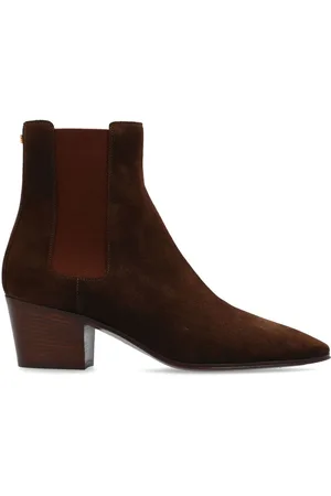 Casadei Pointed-toe suede Chelsea boots
