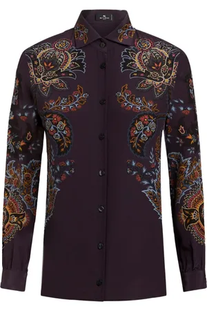 Etro Paisley-print silk shirt