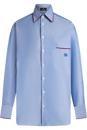 Etro Pegaso-embroidered cotton T-shirt