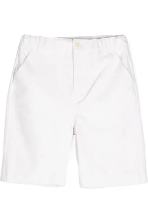 Kindred Elasticated-waistband straight-leg shorts