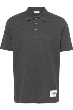 Moncler Piqué-weave polo shirt