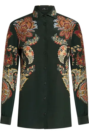 Etro Paisley-print silk shirt