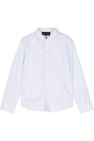 Emporio Armani Striped cotton shirt