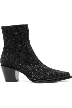 Jimmy Choo Cece Ab 60mm glitter ankle boots
