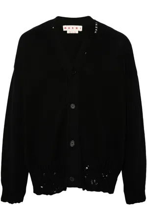 Marni V-neck cotton cardigan