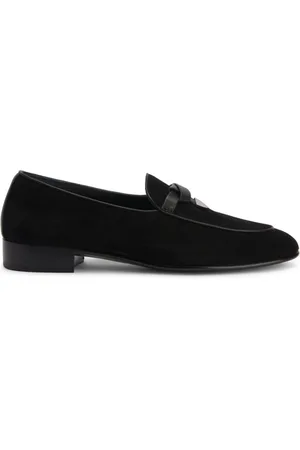Giuseppe Zanotti Ewerton almond-toe suede loafers