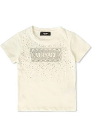 VERSACE Logo-appliqué t-shirt