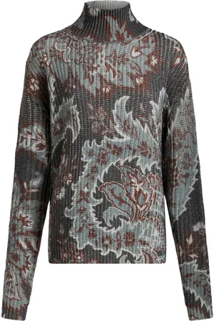 Etro Floral-print wool sweater