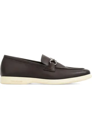 Salvatore Ferragamo Gancini leather loafers
