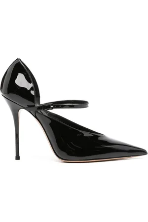 Casadei 100mm Scarlet Jolly leather pumps
