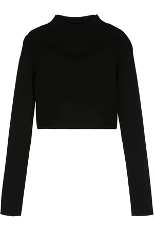 Patrizia Pepe Cropped knitted top
