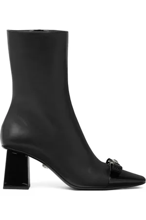 VERSACE Gianni Ribbon 70mm ankle boots