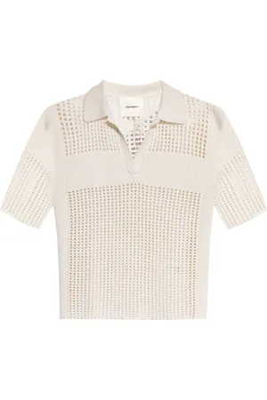 Lisa Yang Lei open-knit cashmere top