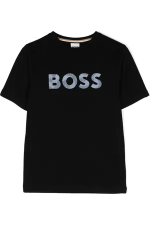 HUGO BOSS Logo-print cotton T-shirt
