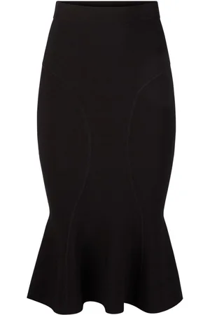 Nina Ricci High-waisted mermaid midi skirt