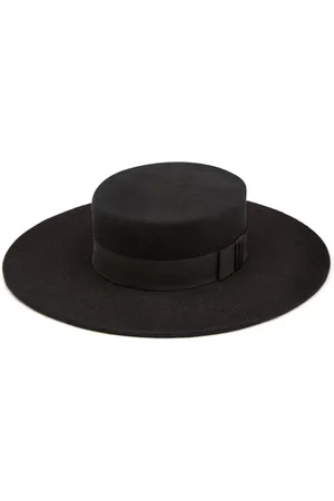 Nina Ricci Large felt wool boater