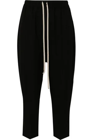 Rick Owens Astaires cropped virgin wool trousers