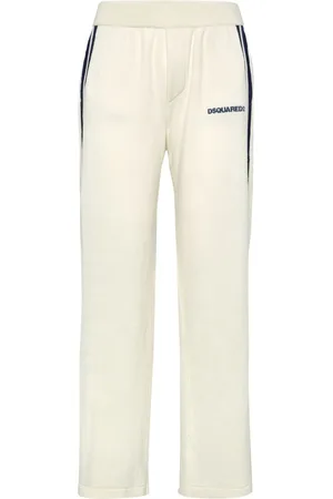 Dsquared2 Logo-embroidered side-stripe track pants