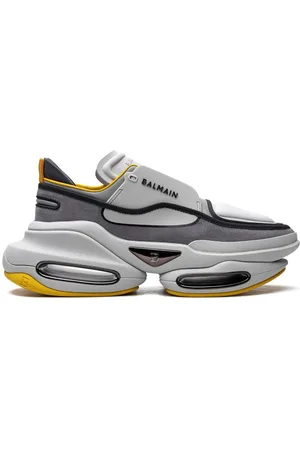 Balmain B-Bold "Suede Yellow" sneakers