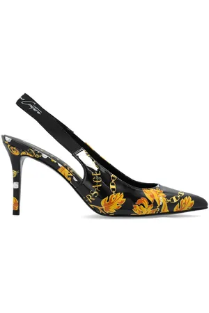 VERSACE Decolette slingback pumps