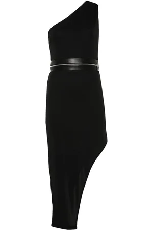 Patrizia Pepe Zip-detail asymmetric dress