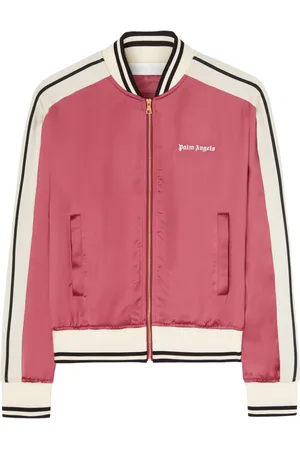 Palm Angels Logo-print bomber jacket